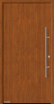 Заказать входные двери Hormann Thermo 65, Мотив 010 с декором поверхности под древесину в Гулькевичах